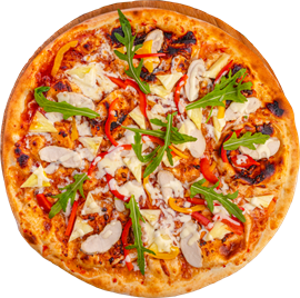 Пицца Тайская с ананасом 18